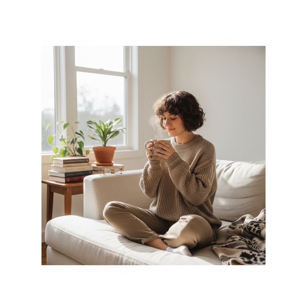 Christopher Hayes Wool Blend Neutral Fisherman Pullover Sweater Size Large